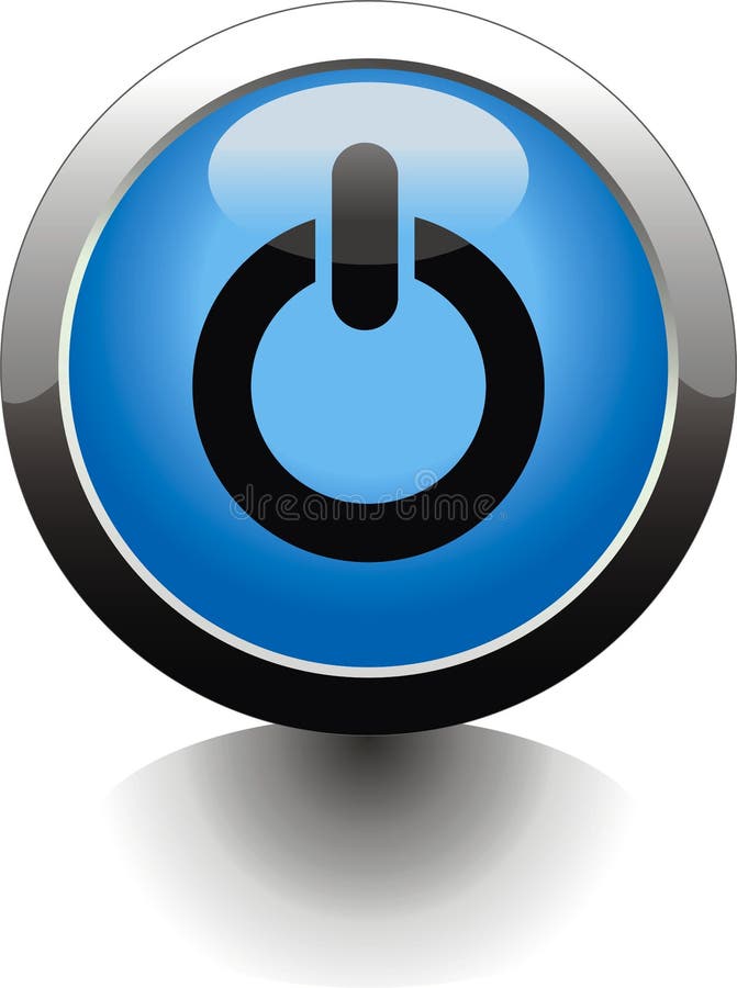 Button royalty free illustration