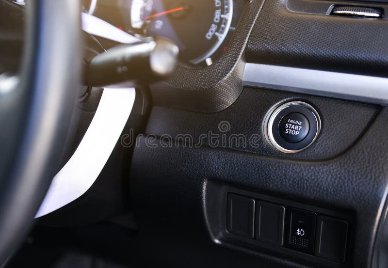how to start and stop automatic car