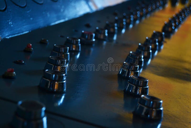 Vintage Control Room Clock Stock Photos Free & RoyaltyFree Stock