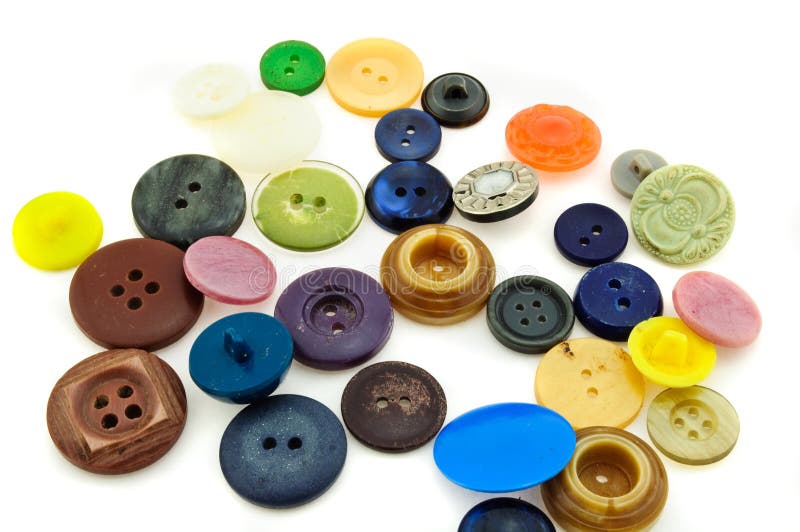 Buttons stock photo