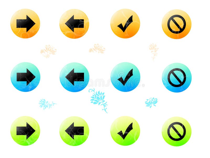 buttons иллюстрация вектора buttons иллюстрация вектора
