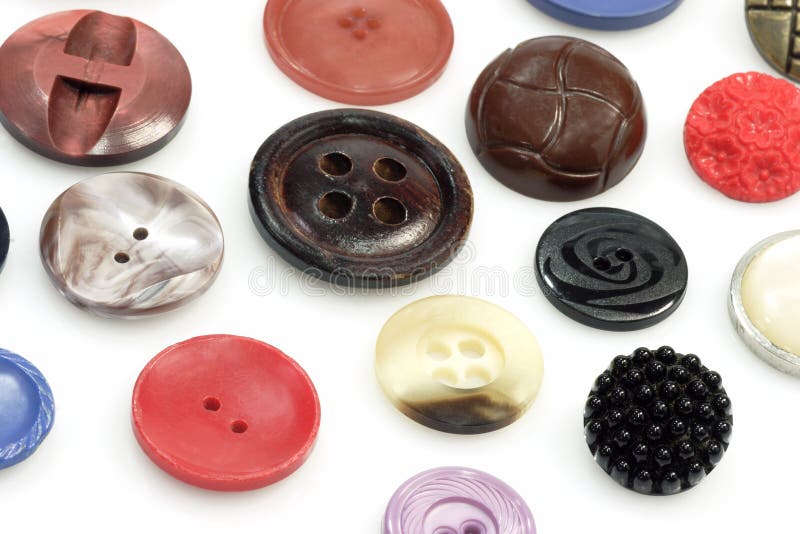 Buttons stock image