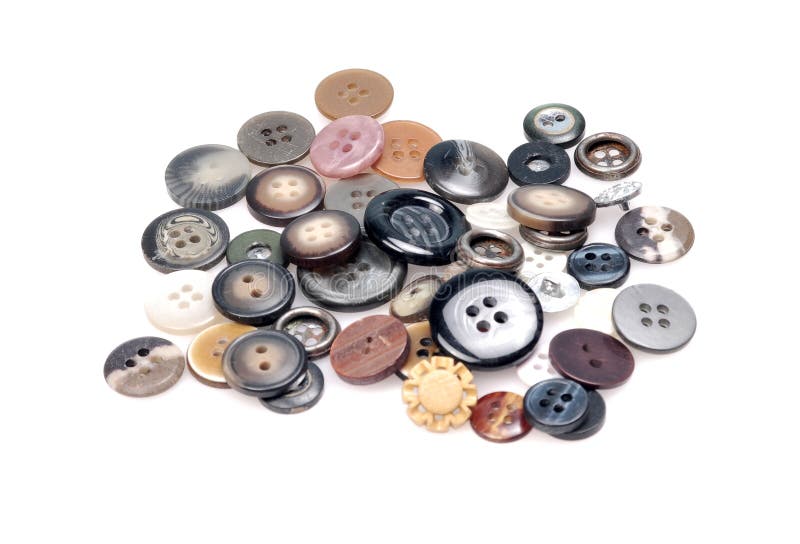 Buttons stock image