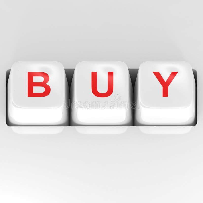 Buy Button stock illustration