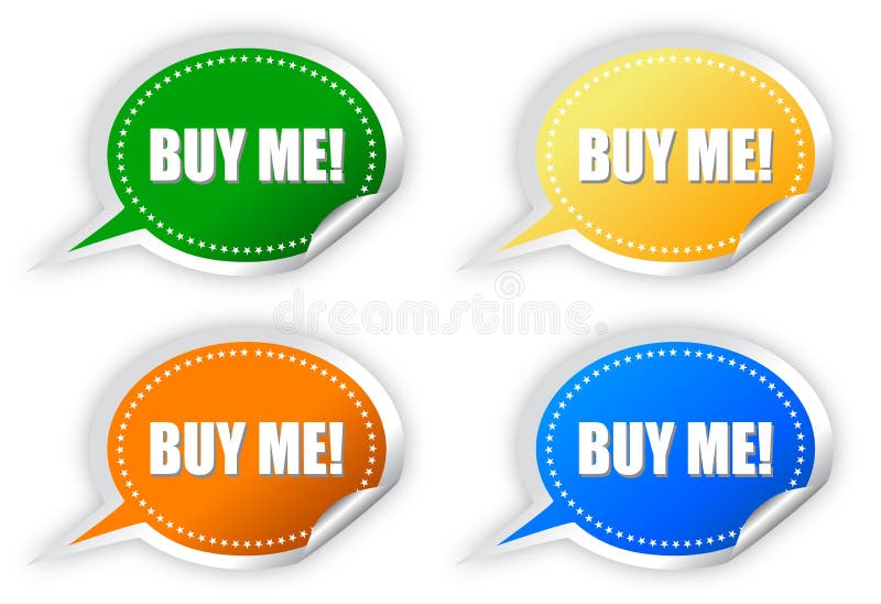 Buy me sticker