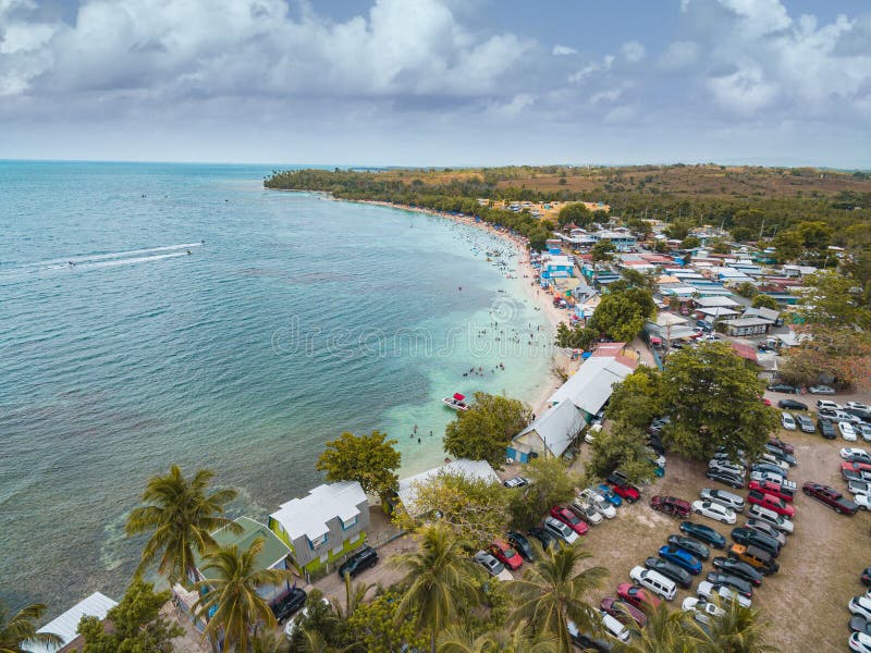 Buye strand Cabo Rojo Puerto Rico royaltyfri fotografi Buye strand Cabo Rojo Puerto Rico royaltyfri fotografi