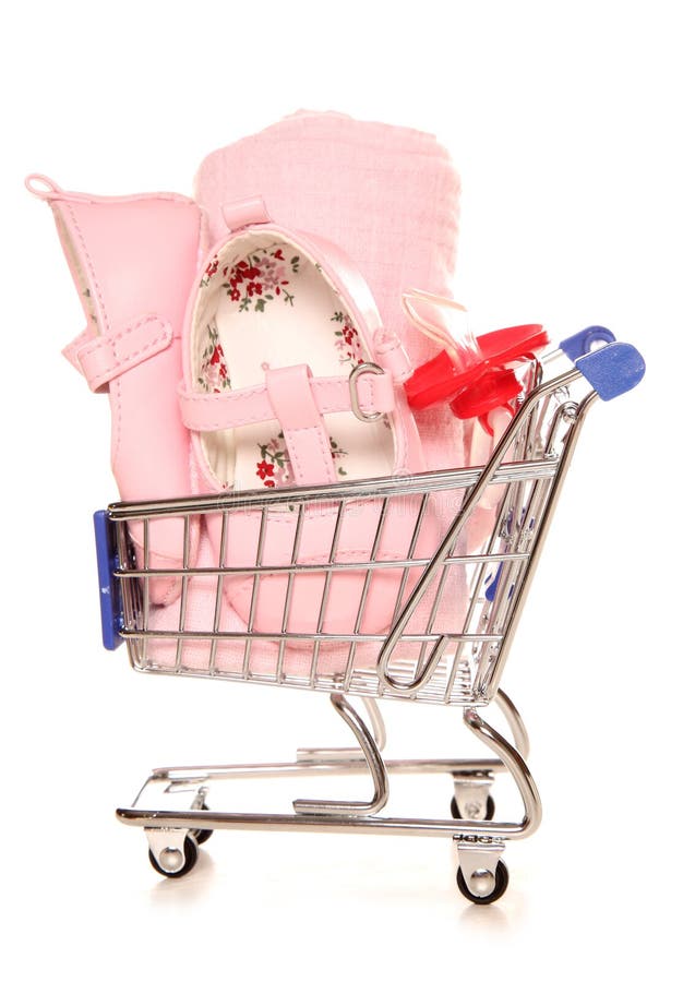 Buying for your new baby shopping trolley