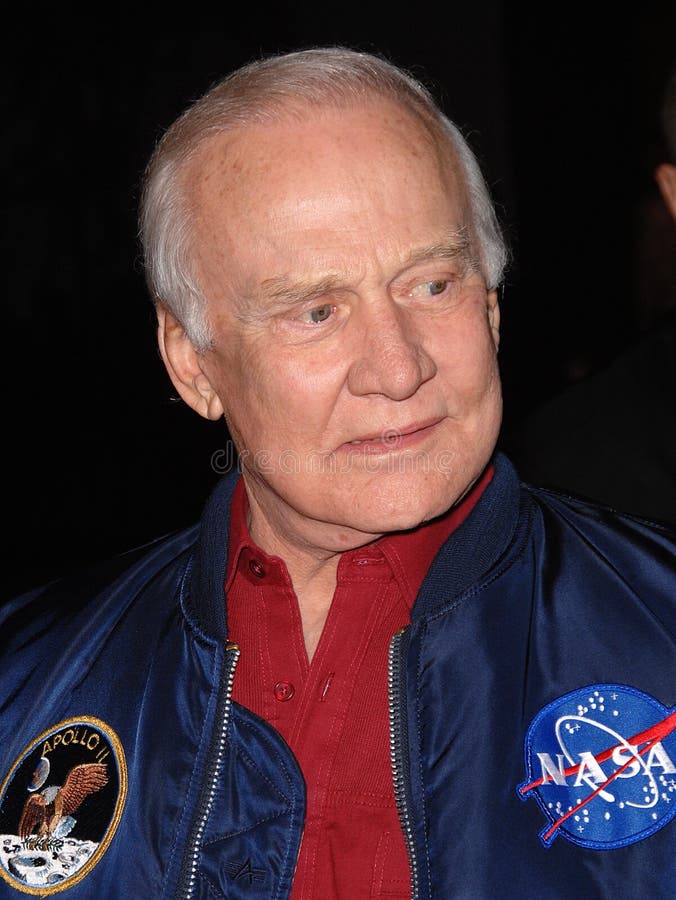 Astronaut Buzz Aldrin poses for the cameras on the red carpet for the world premiere of The Astronaut Farmer. February 20, 2007 Los Angeles, CA Picture: Paul Smith / Featureflash