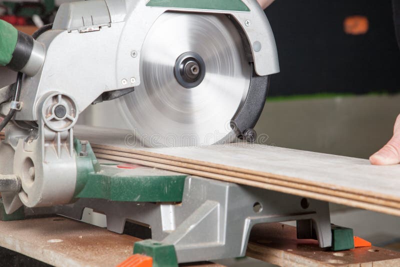 Buzz Saw in action stock photo. Image of male, house 36485162