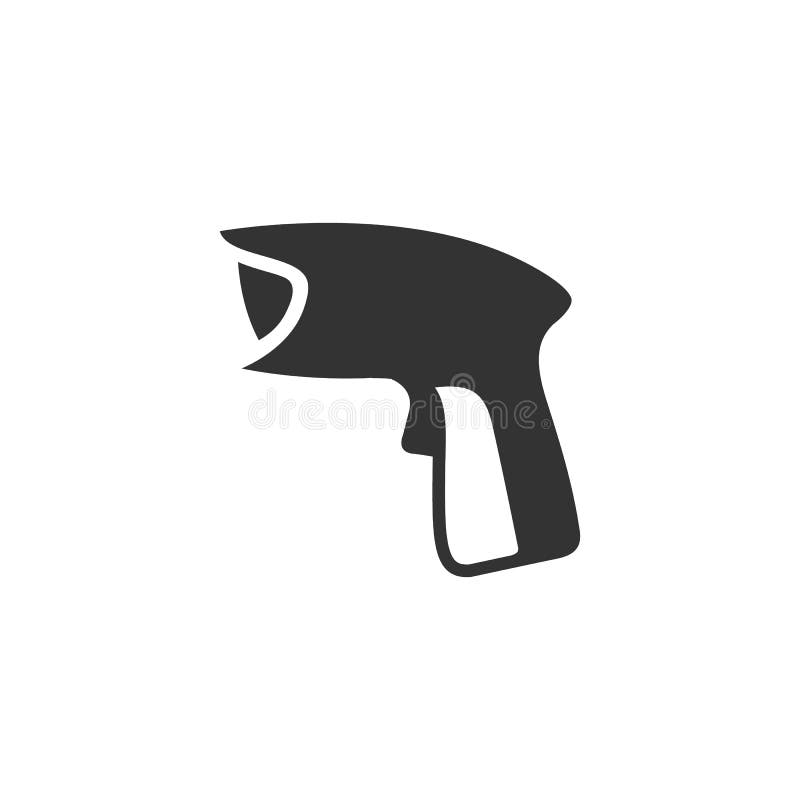 BW Icons - Barcode reader stock illustration