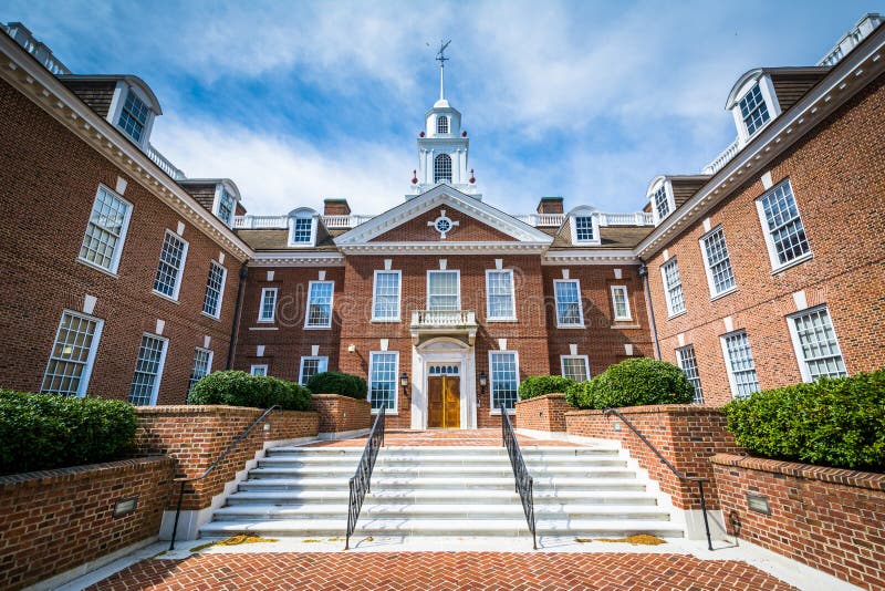 Byggnaden för Delaware statKapitolium i Dover, Delaware royaltyfri fotografi Byggnaden för Delaware statKapitolium i Dover, Delaware royaltyfri fotografi