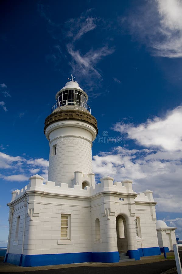 Byron Bay Lighthouse stock image. Image of lighthouse 2590737