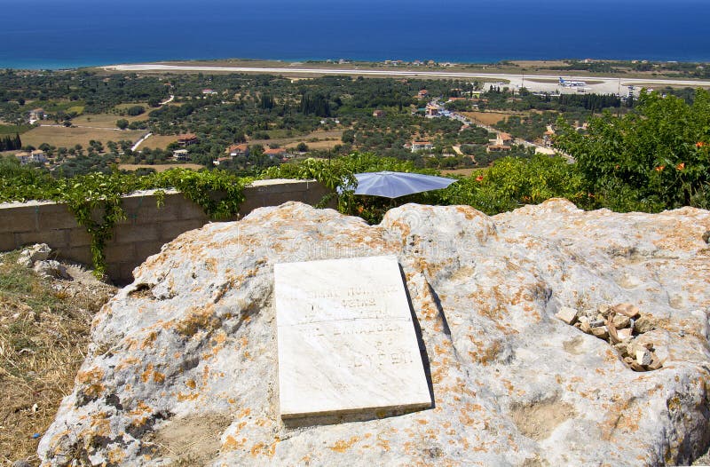 Byron αναμνηστικός βράχος s Λόρδ στοκ φωτογραφίες με δικαίωμα ελεύθερης χρήσης