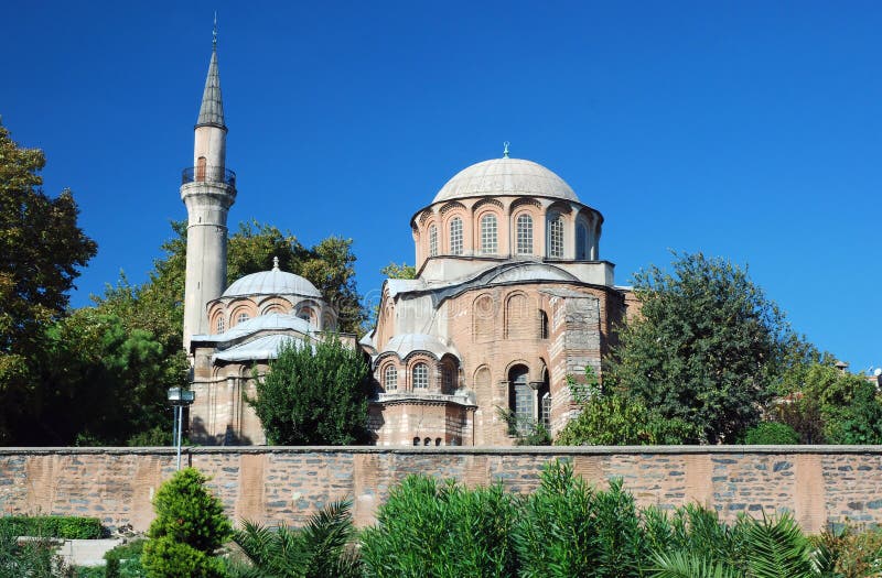 Byzantine church Chora Church - Kariye Camii - Istanbul - Turkey. Byzantine church Chora Church - Kariye Camii - Istanbul - Turkey