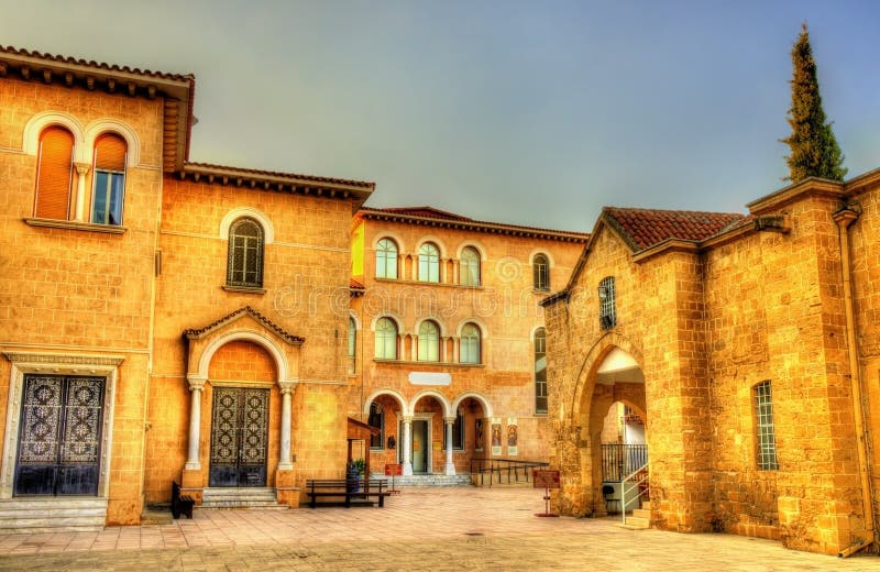 Byzantine Museum and Archbishop Palace in Nicosia