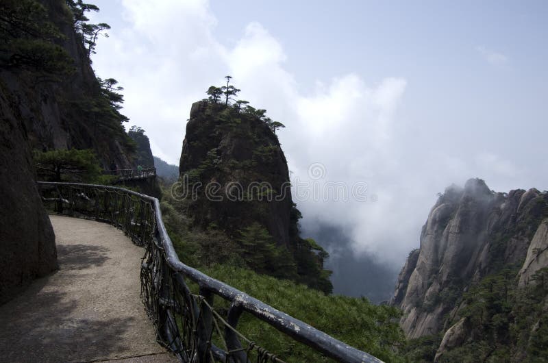 Mt Sanqing is one of the most famous national parks in China. Sanqingshan Jiangxi China. Mt Sanqing is one of the most famous national parks in China. Sanqingshan Jiangxi China