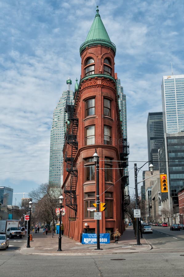 Bâtiment De Gooderham, Toronto Image stock éditorial Image du