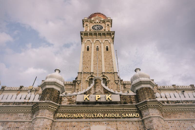 Bâtiment de Sultan Abdul Samad, Kuala Lumpur images libres de droits Bâtiment de Sultan Abdul Samad, Kuala Lumpur images libres de droits