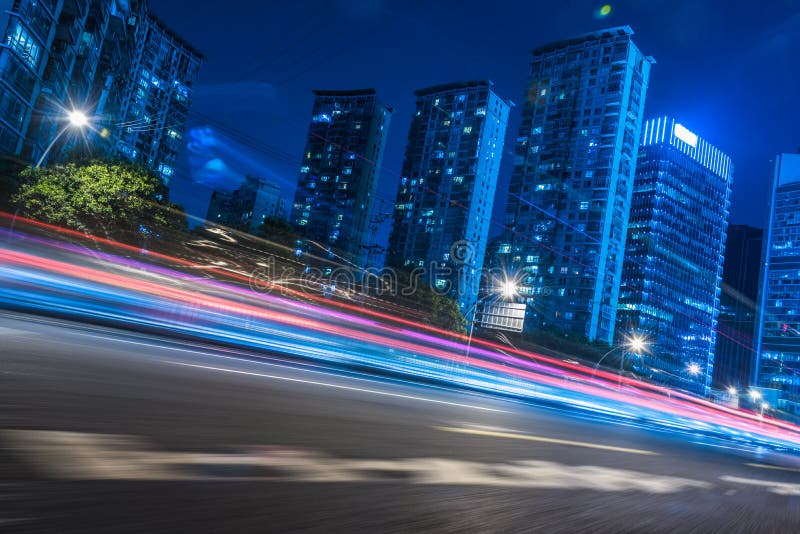 Bâtiments et routes modernes urbains image stock Bâtiments et routes modernes urbains image stock
