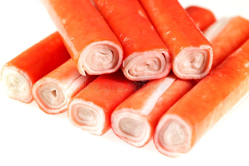 Bâtons de crabe photos stock