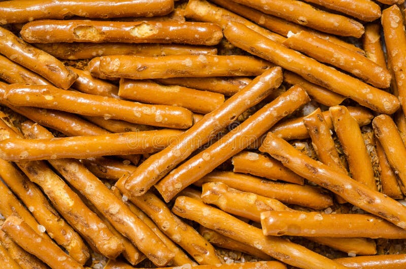 Bâtons salés de bretzel photos stock Bâtons salés de bretzel photos stock