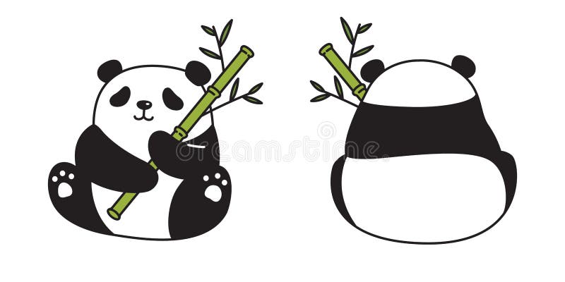 Bärnvektorpandaikoneneisbärbambusnahrungsmittellogoteddybärzeichentrickfilm-figur-Symbol-Illustrationsgekritzel vektor abbildung Bärnvektorpandaikoneneisbärbambusnahrungsmittellogoteddybärzeichentrickfilm-figur-Symbol-Illustrationsgekritzel vektor abbildung