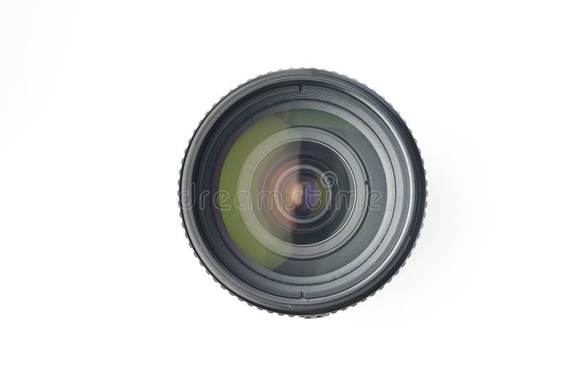 Bästa sikt av kameran Lens royaltyfria foton Bästa sikt av kameran Lens royaltyfria foton