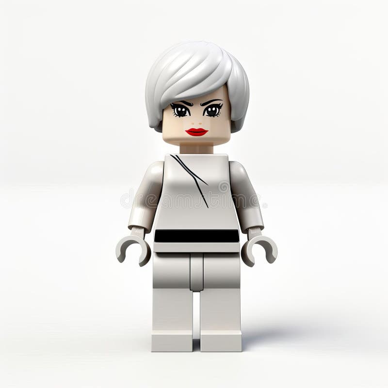 beatrice is captured in this image with a striking 3d appearance, crafted from lego pieces. the plastic texture is prominent, with a glossy finish that adds to the overall allure. a sticker is strategically placed, contributing to the detail and authenticity of the lego figure. the full-body shot showcases beatrice's short, neat hair, all set against a crisp white background. ai generated. beatrice is captured in this image with a striking 3d appearance, crafted from lego pieces. the plastic texture is prominent, with a glossy finish that adds to the overall allure. a sticker is strategically placed, contributing to the detail and authenticity of the lego figure. the full-body shot showcases beatrice's short, neat hair, all set against a crisp white background. ai generated