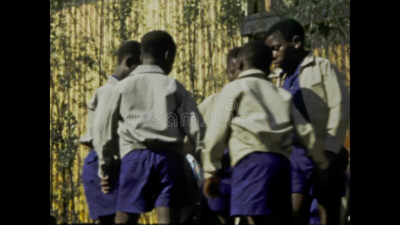 Bélgica 1958 coro infantil africano y recital en la expo 1958 bruselas