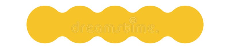 Böjd minsta abstrakt geometrisk form royaltyfri illustrationer