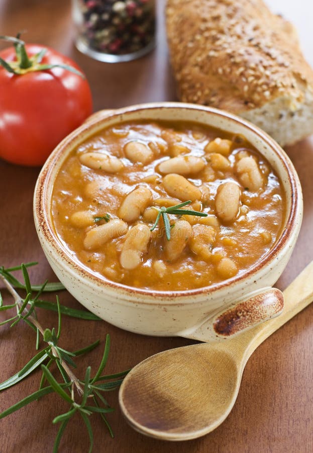 bönastew royaltyfri foto bönastew royaltyfri foto