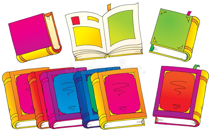 Bücher lizenzfreie abbildung Bücher lizenzfreie abbildung