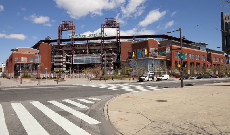 Bürger-Querneigung-Park Philadelphia-Phillies lizenzfreies stockfoto Bürger-Querneigung-Park Philadelphia-Phillies lizenzfreies stockfoto