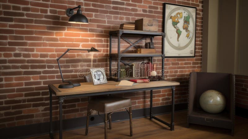 Büro für Charme. generative Hilfe vektor abbildung