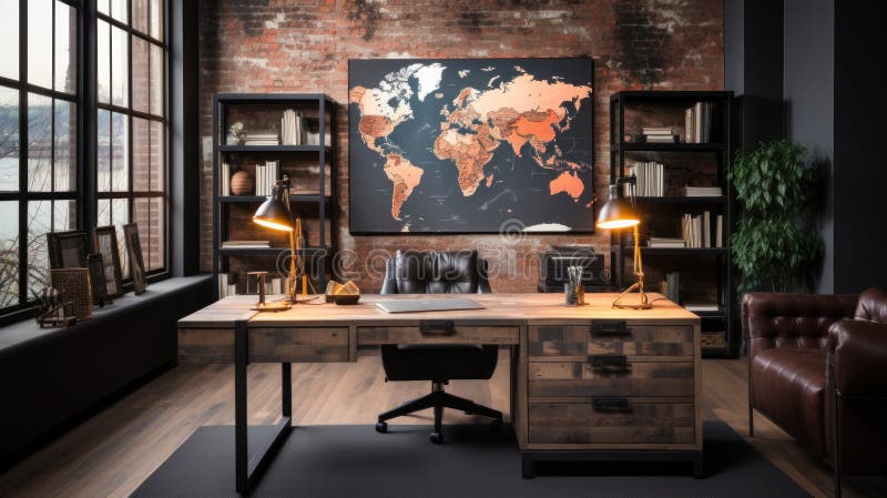 Büro für Charme. generative Hilfe lizenzfreie abbildung