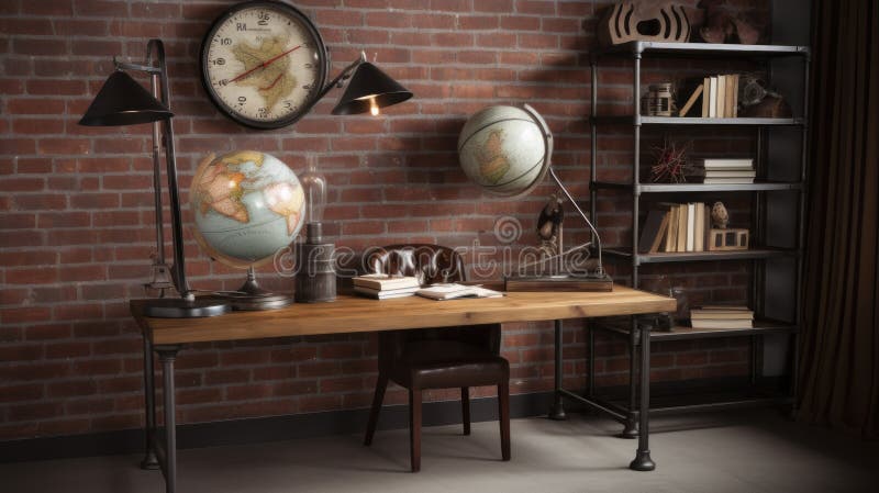 Büro für Charme. generative Hilfe vektor abbildung