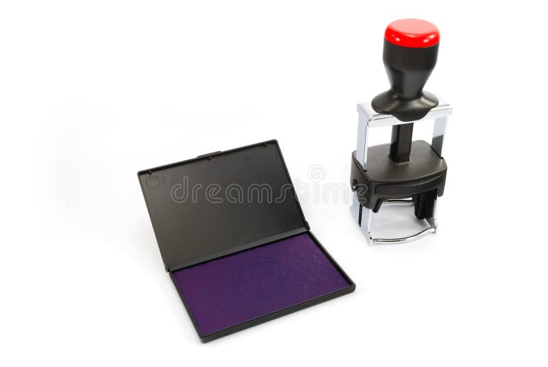 Office stamp on white background. Office stamp on white background