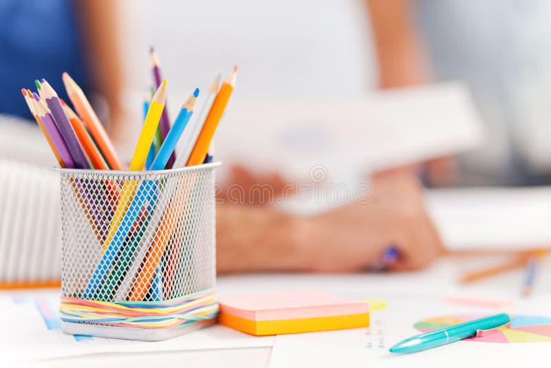 Bürozubehör lizenzfreie stockbilder Bürozubehör lizenzfreie stockbilder