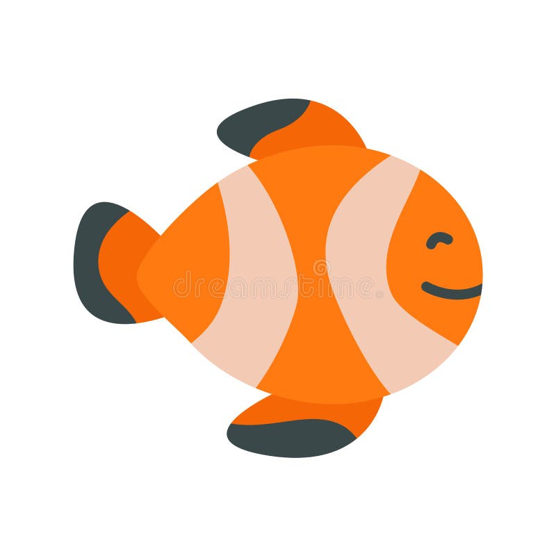 Błazenu nemo ryby ikona Płaska ilustracja barwił wektor odizolowywać ikony Tropikalny lato temat dla sieci ilustracja wektor Błazenu nemo ryby ikona Płaska ilustracja barwił wektor odizolowywać ikony Tropikalny lato temat dla sieci ilustracja wektor