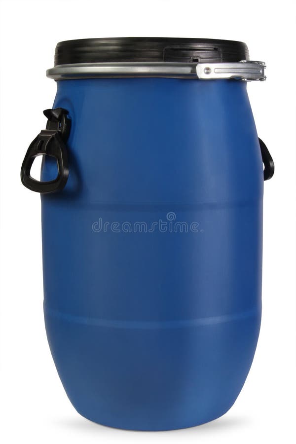 Błękitna klingeryt baryłka obrazy stock Błękitna klingeryt baryłka obrazy stock