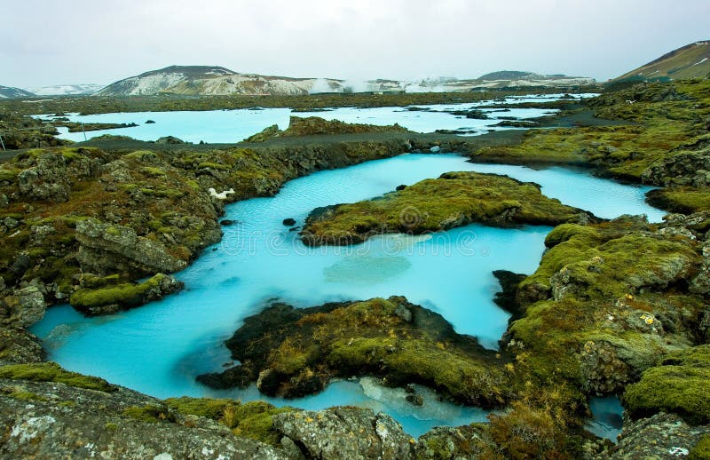 Błękitna laguna w Iceland