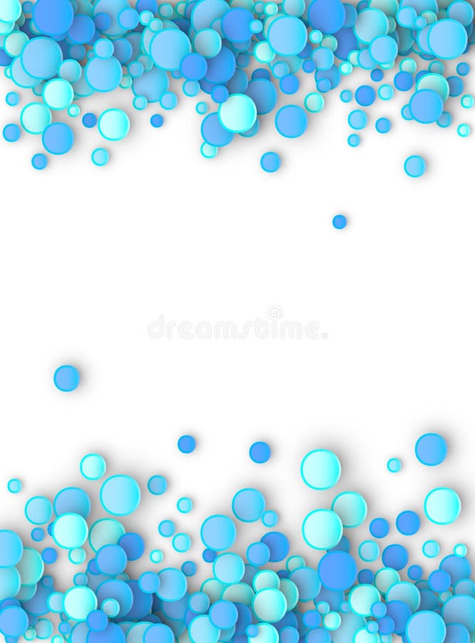Błękitny carnaval confetti tło royalty ilustracja Błękitny carnaval confetti tło royalty ilustracja