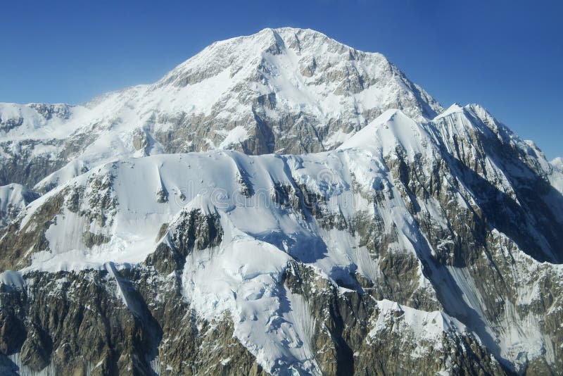 błękitny denali osiąga szczyt niebo zdjęcia stock błękitny denali osiąga szczyt niebo zdjęcia stock