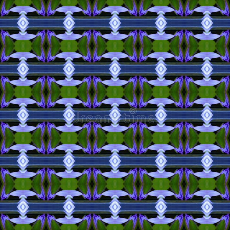 Błękitny Lotus bezszwowy royalty ilustracja Błękitny Lotus bezszwowy royalty ilustracja