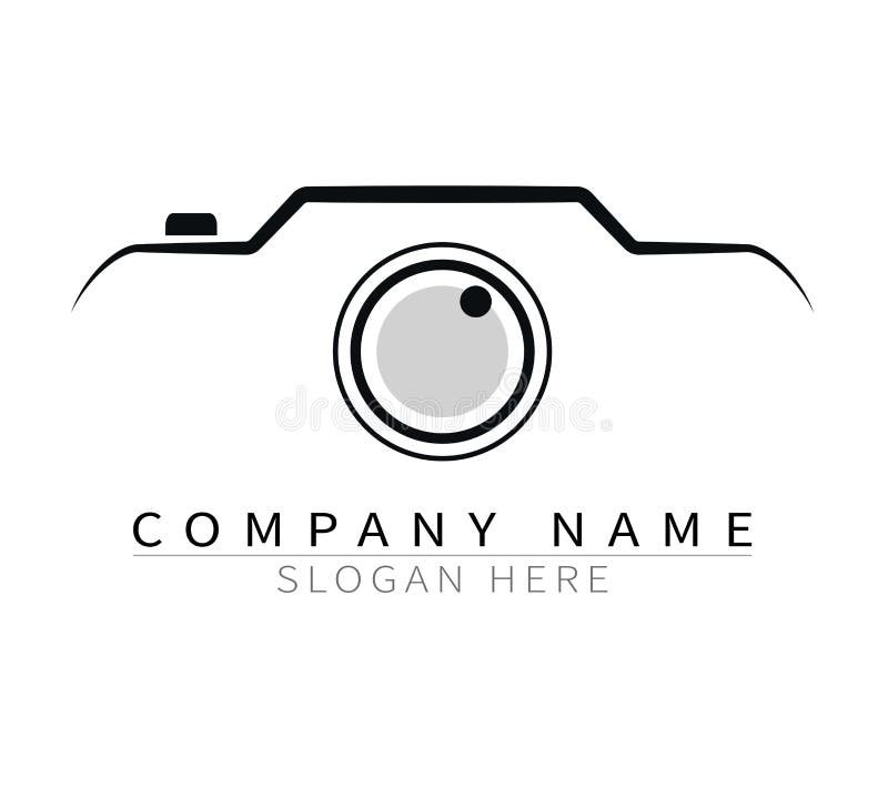 Logo Fotografía Concepto Diseño Fotografía Logo. Ilustración del Vector - Ilustración de gotita, colorido: 207903448
