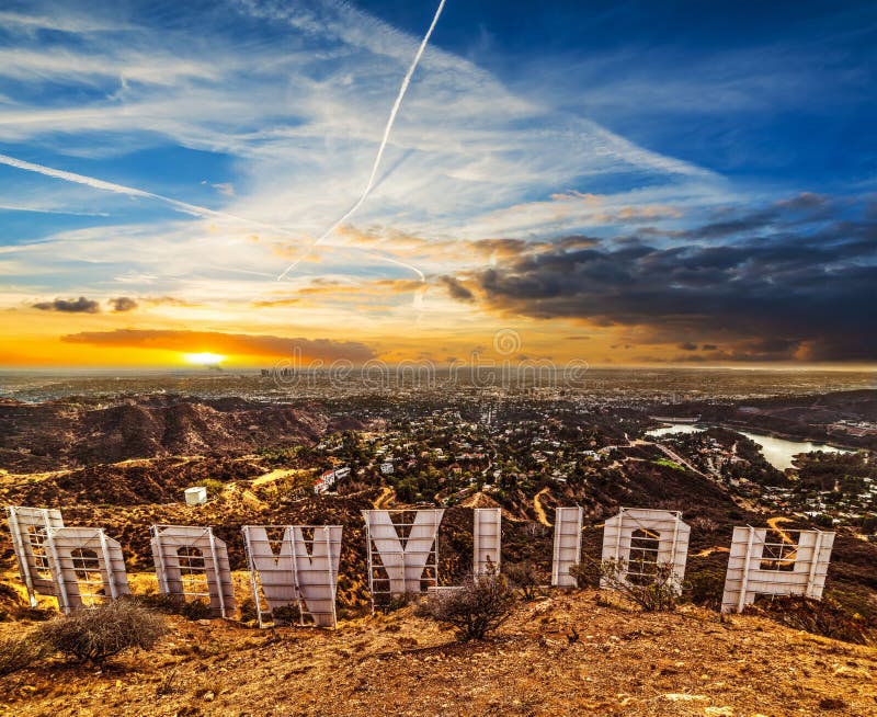 Sinal de Hollywood — Fotografia de Stock Editorial © logoboom