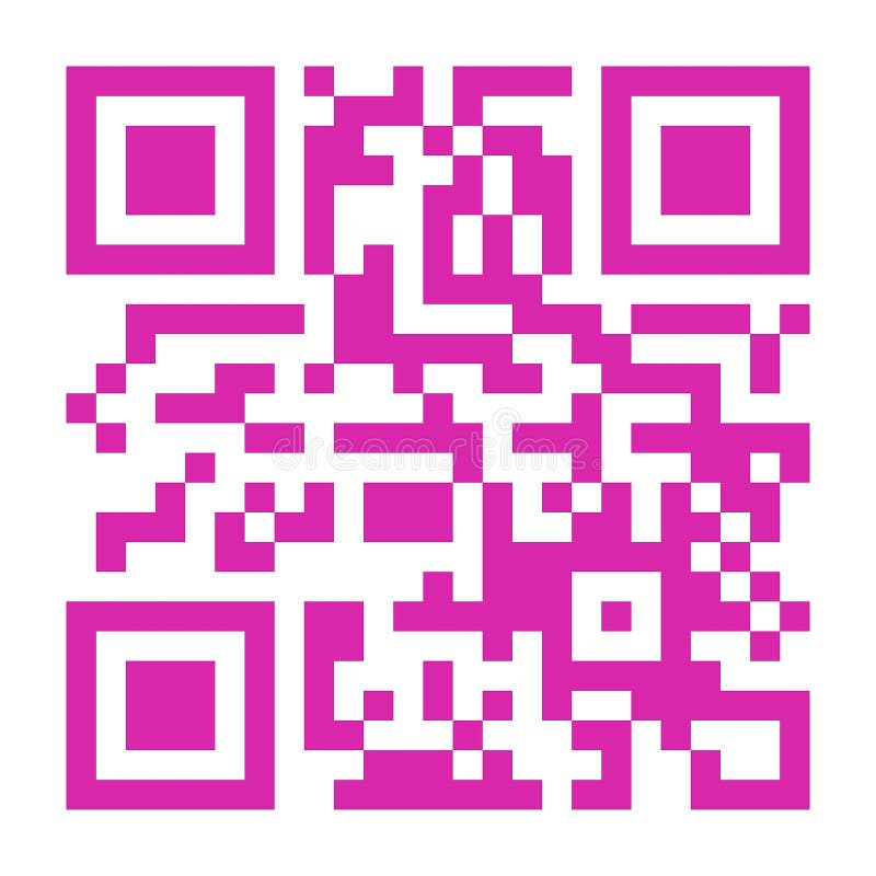 Qr Code Cartoon ícone Rosa PNG , Desenho Animado, Código Qr