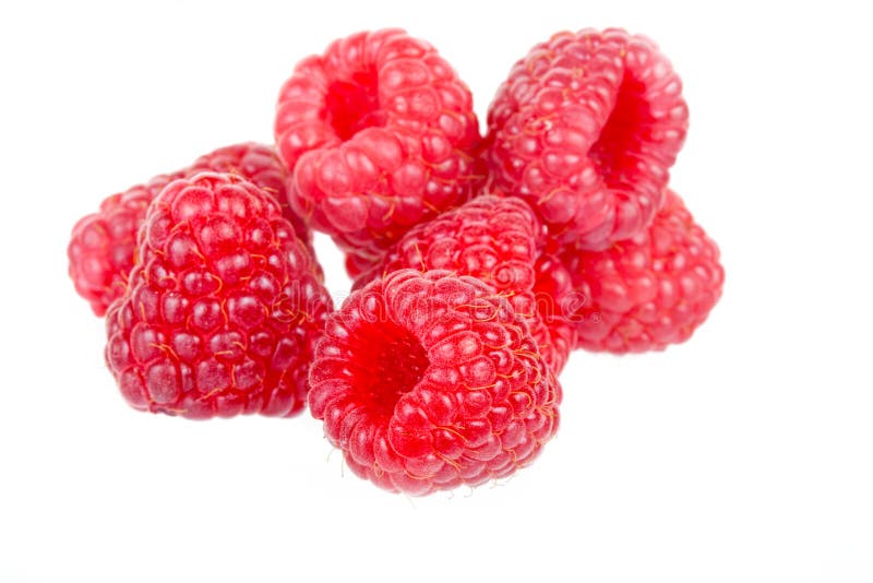 Une baie d'une framboise photo stock. Image du comestible 37767864