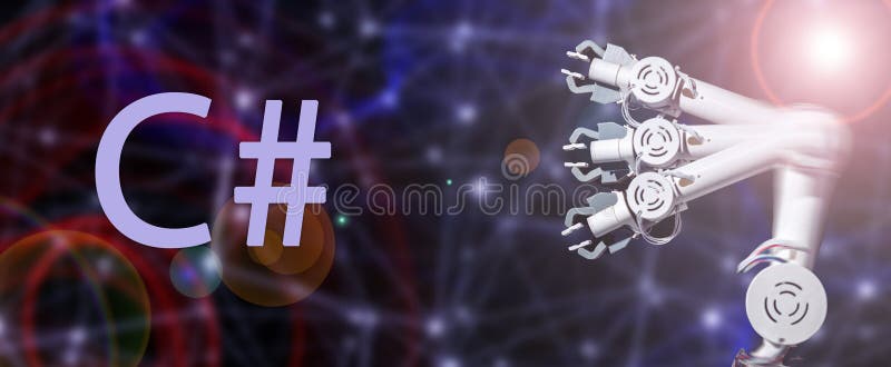 C# A modern, object-oriented language for. NET development, used in Windows application development, game development, and web vector illustration