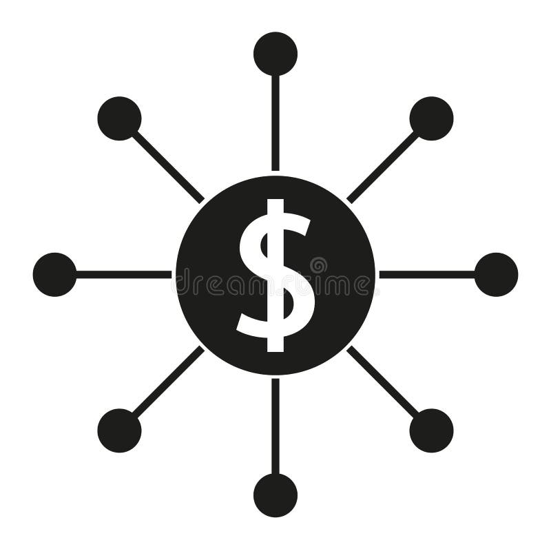 c?rculo del icono del dinero Elemento del icono de las actividades bancarias para los apps m?viles del concepto y del web L?nea f ilustración del vector c?rculo del icono del dinero Elemento del icono de las actividades bancarias para los apps m?viles del concepto y del web L?nea f ilustración del vector